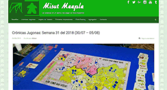 Desktop Screenshot of misutmeeple.com